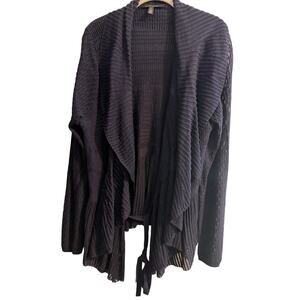 NWOT White House Black Market navy cardigan/topper